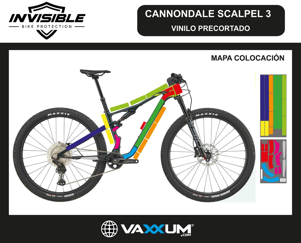 Kit vinilos Cannondale Scalpel 3