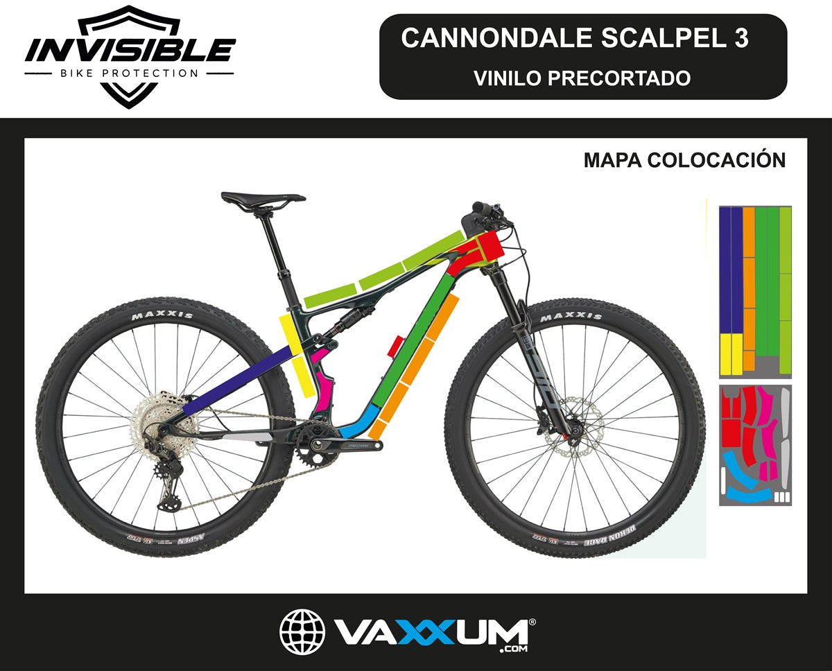 Kit vinilos Cannondale Scalpel 3