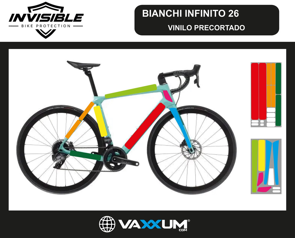 Kit vinilo protector para Bianchi Infinito 2026