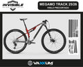 Megamo Track 25/26 Protective Vinyl Kit