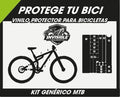 Kit Vinilo Protector Bicicleta Montaña Genérico