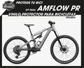 Kit Vinilo Protector Bicicleta Amflow PR