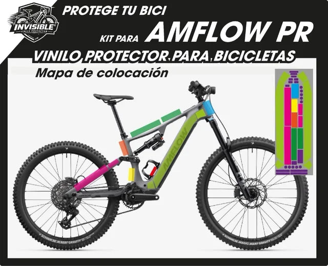 Kit Vinilo Protector Bicicleta Amflow PR