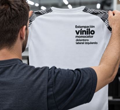 Estampación vínilo monocolor delantero lateral izquierdo